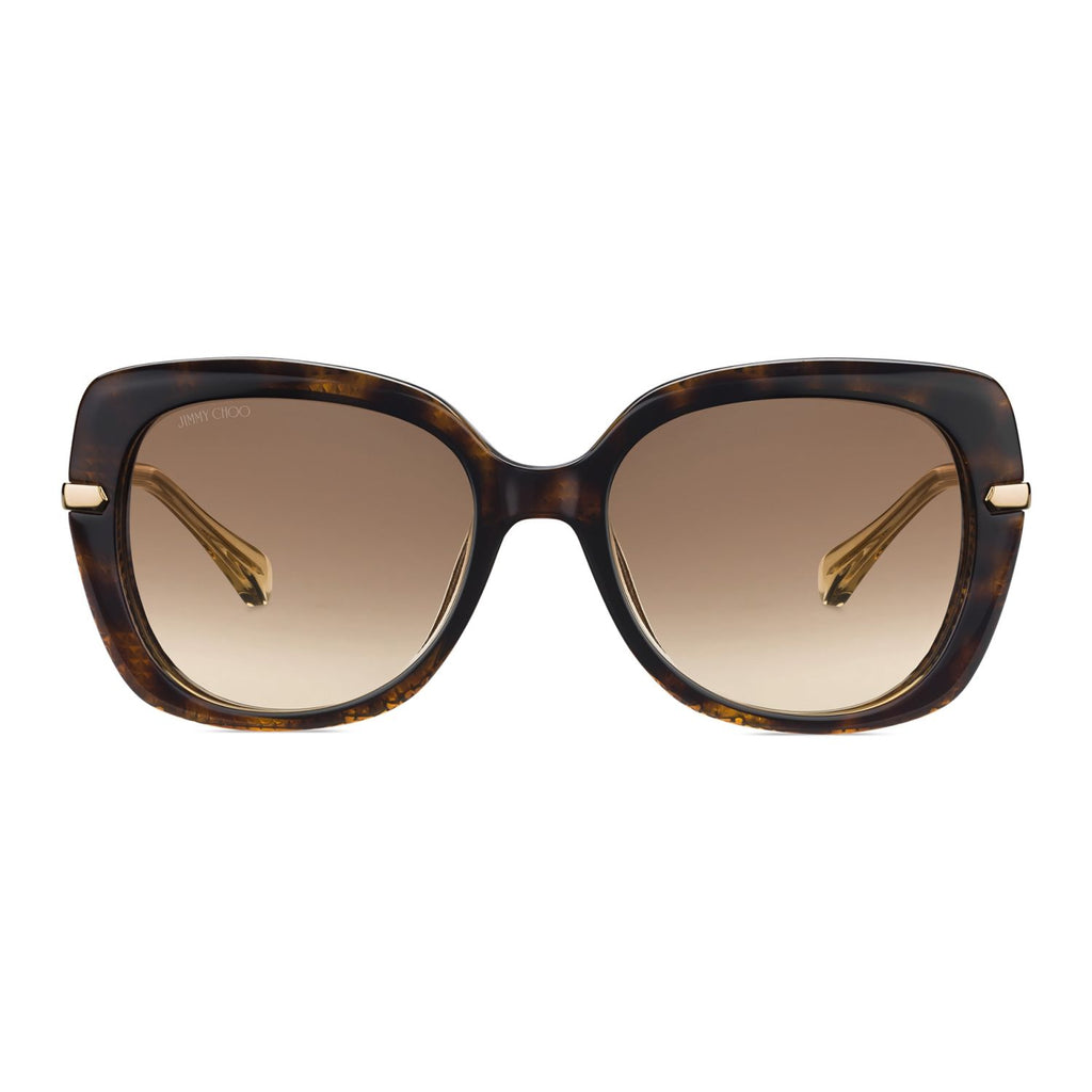 Jimmy Choo LUDI Brown Havana Women's Sunglasses
