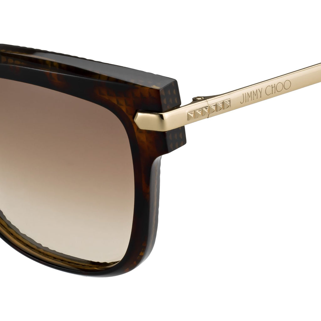 Jimmy Choo ARA Brown Havana Women's Sunglasses