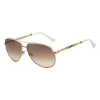 Jimmy Choo JEWLY Brown Gold Women's Sunglasses