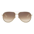 Jimmy Choo JEWLY Brown Gold Women's Sunglasses