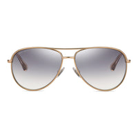 Jimmy Choo JEWLY Silver Gold Women's Sunglasses