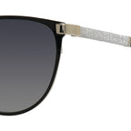 Jimmy Choo POSIE Grey Black Women's Sunglasses