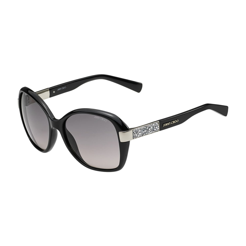 Jimmy Choo ALANA Grey Black Women's Sunglasses