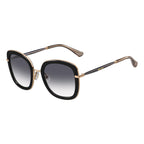 Jimmy Choo GLENN Grey Black Women's Sunglasses