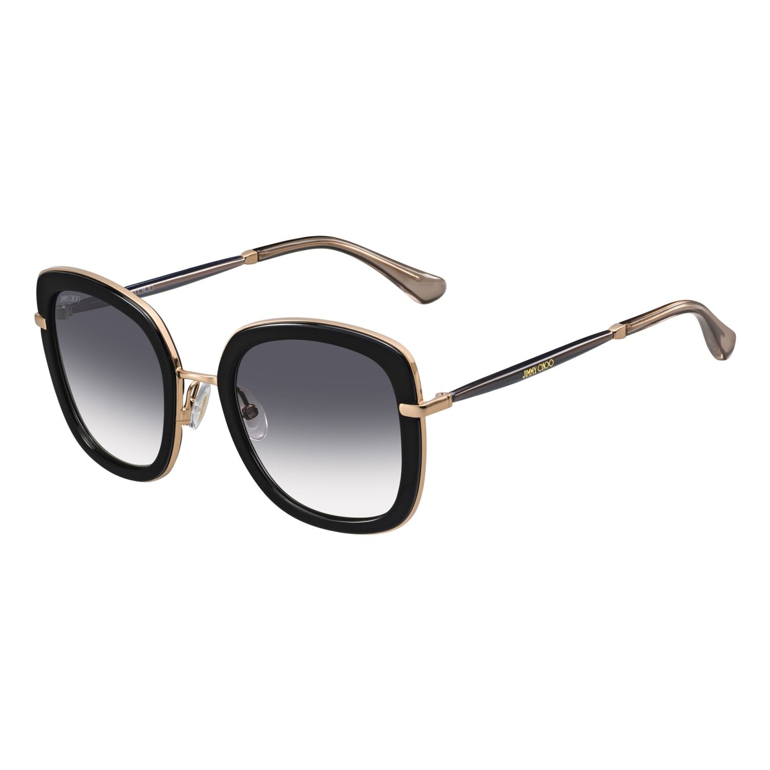 Jimmy Choo GLENN Grey Black Women's Sunglasses