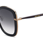 Jimmy Choo GLENN Grey Black Women's Sunglasses