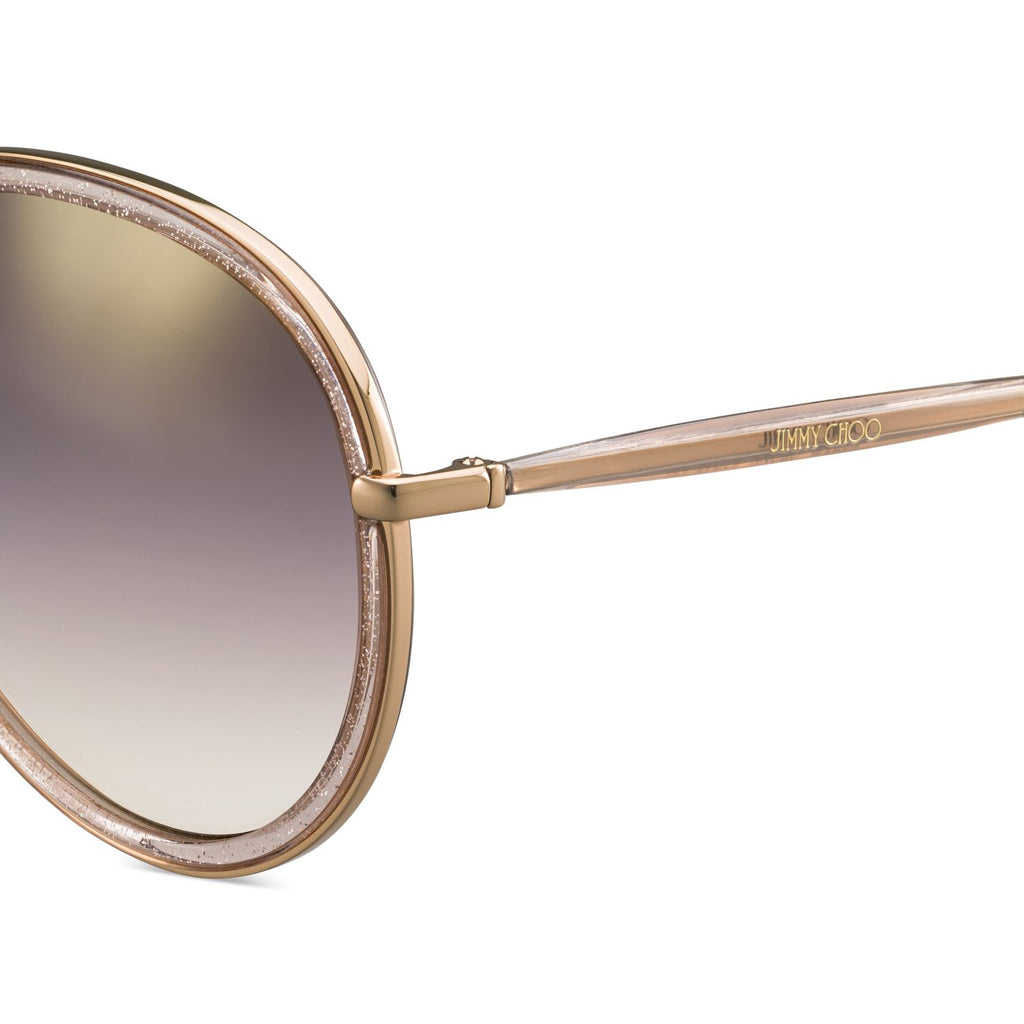 Jimmy Choo TORA Brown Gold Women's Sunglasses