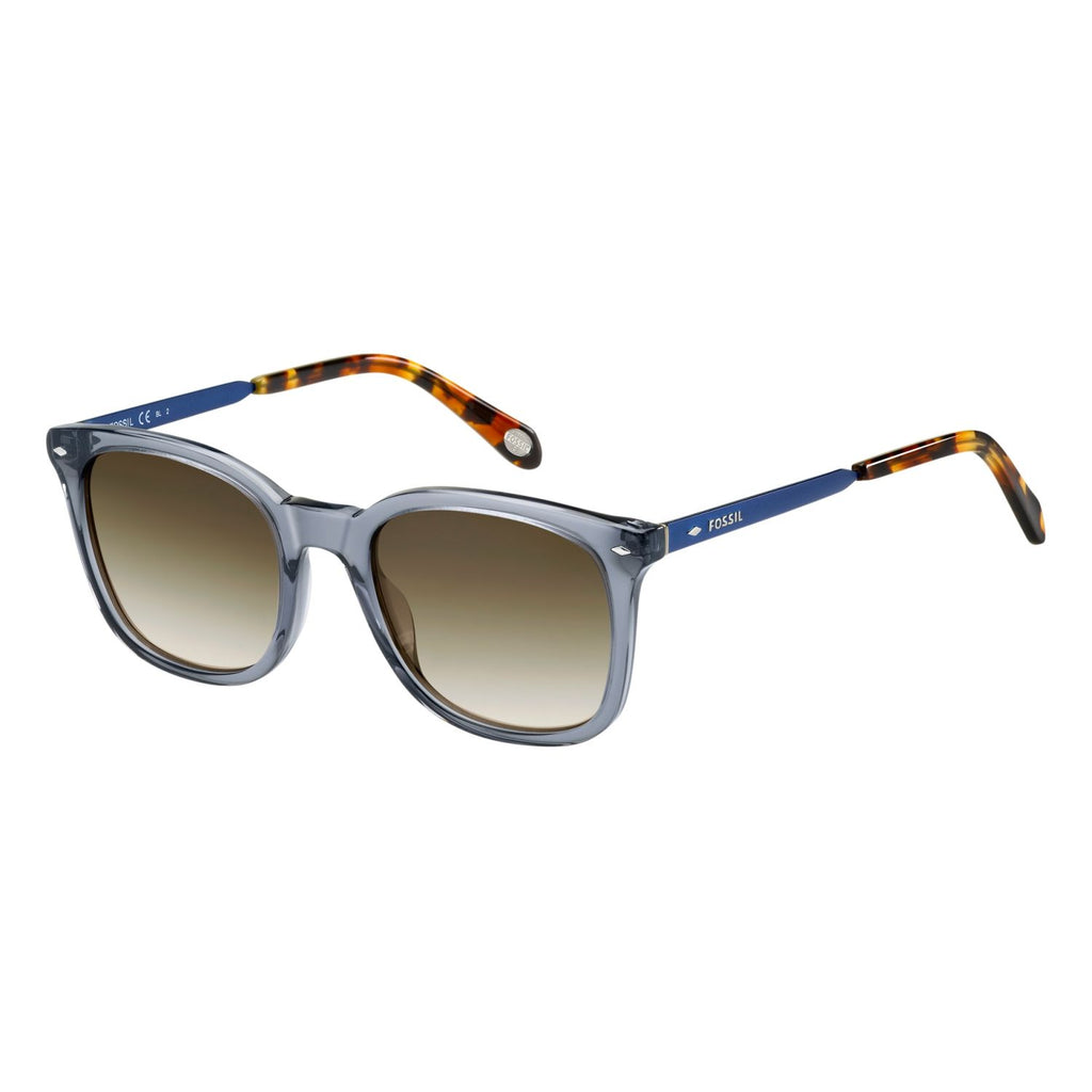 Fossil FOS 2054/S Brown Blue Unisex Sunglasses