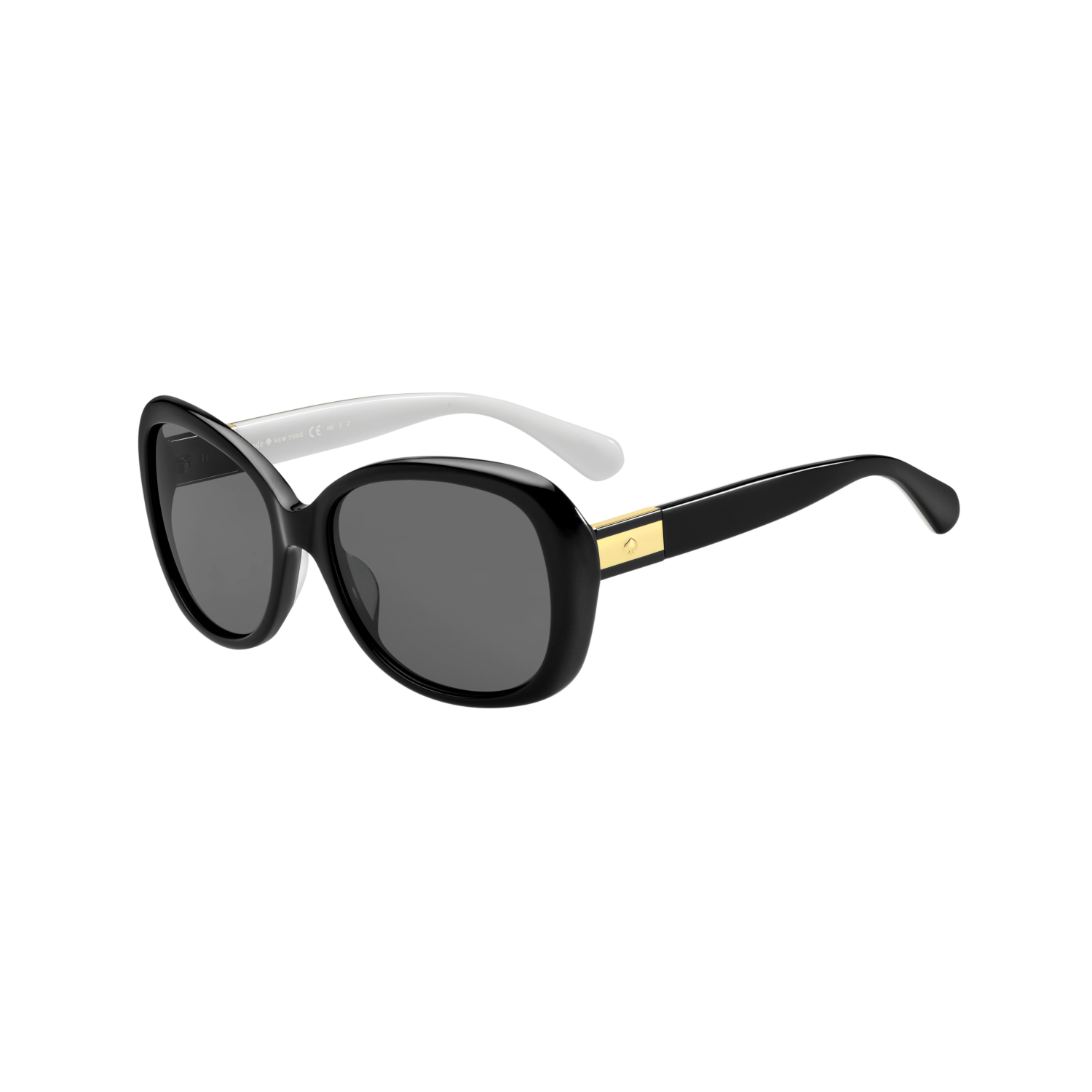 Kate Spade JUDYANN/P/S Grey Black Women's Polarized Sunglasses