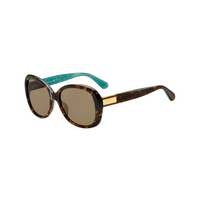 Kate Spade JUDYANN/P/S Bronze Havana Women's Polarized Sunglasses