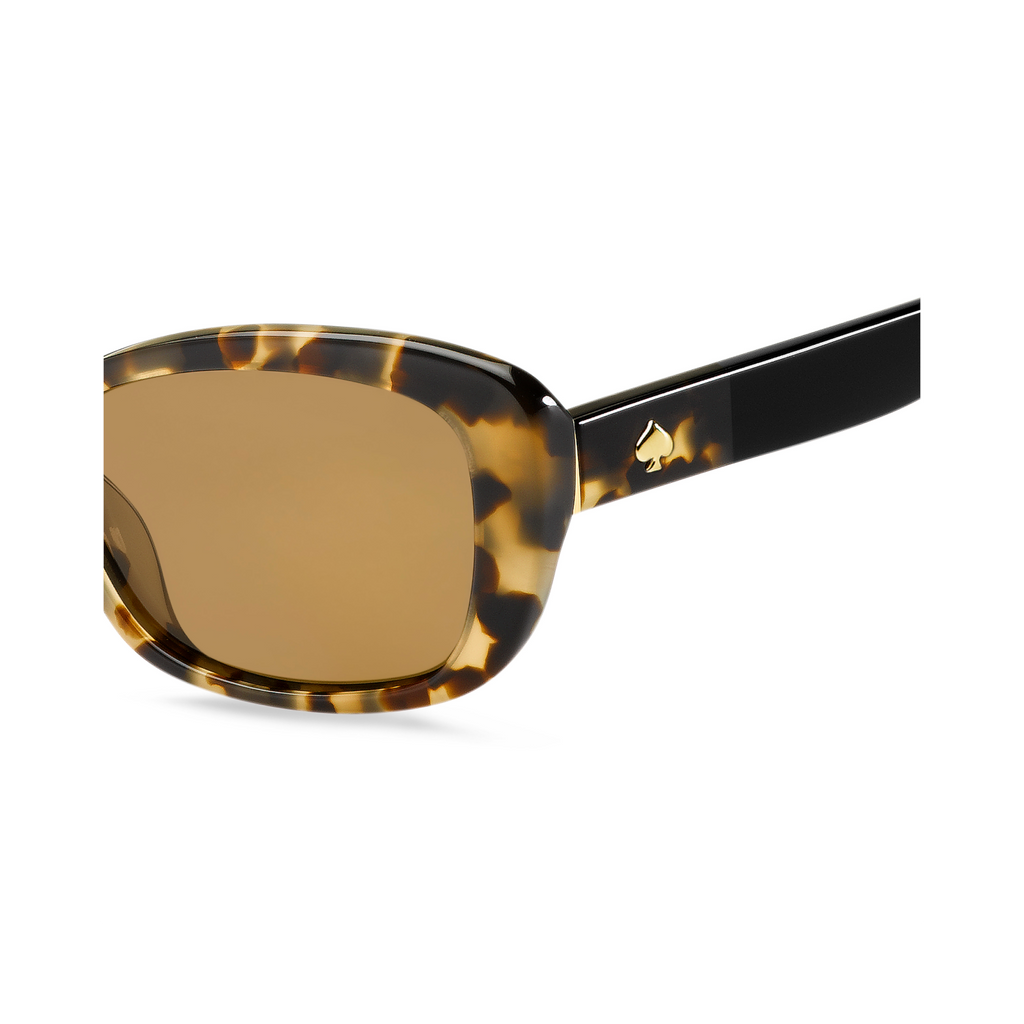 Kate Spade CLARETTA/P/S Bronze Havana Women's Polarized Sunglasses