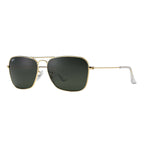 Ray Ban CARAVAN RB3136 Green Gold Unisex Sunglasses