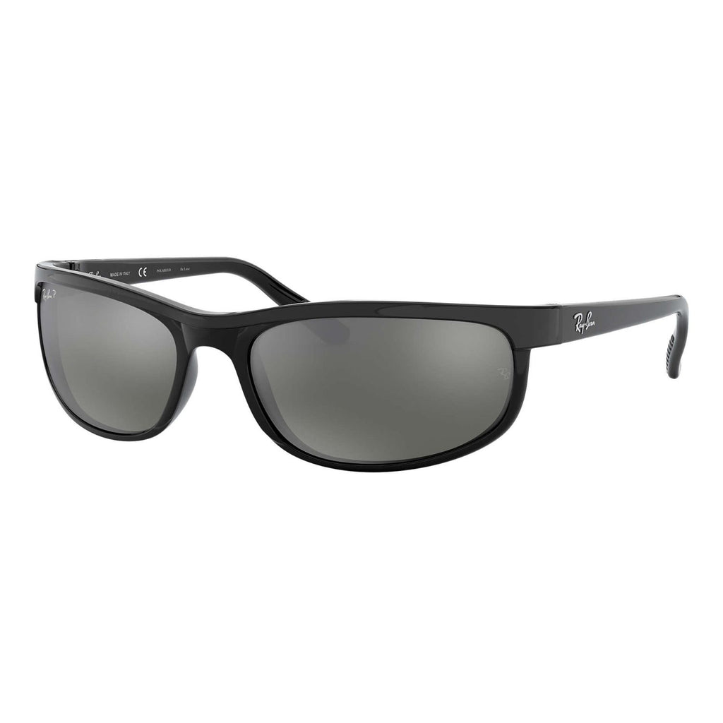 Ray Ban PREDATOR 2 RB2027 Grey Black Unisex Polarized Sunglasses