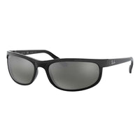 Ray Ban PREDATOR 2 RB2027 Grey Black Unisex Polarized Sunglasses