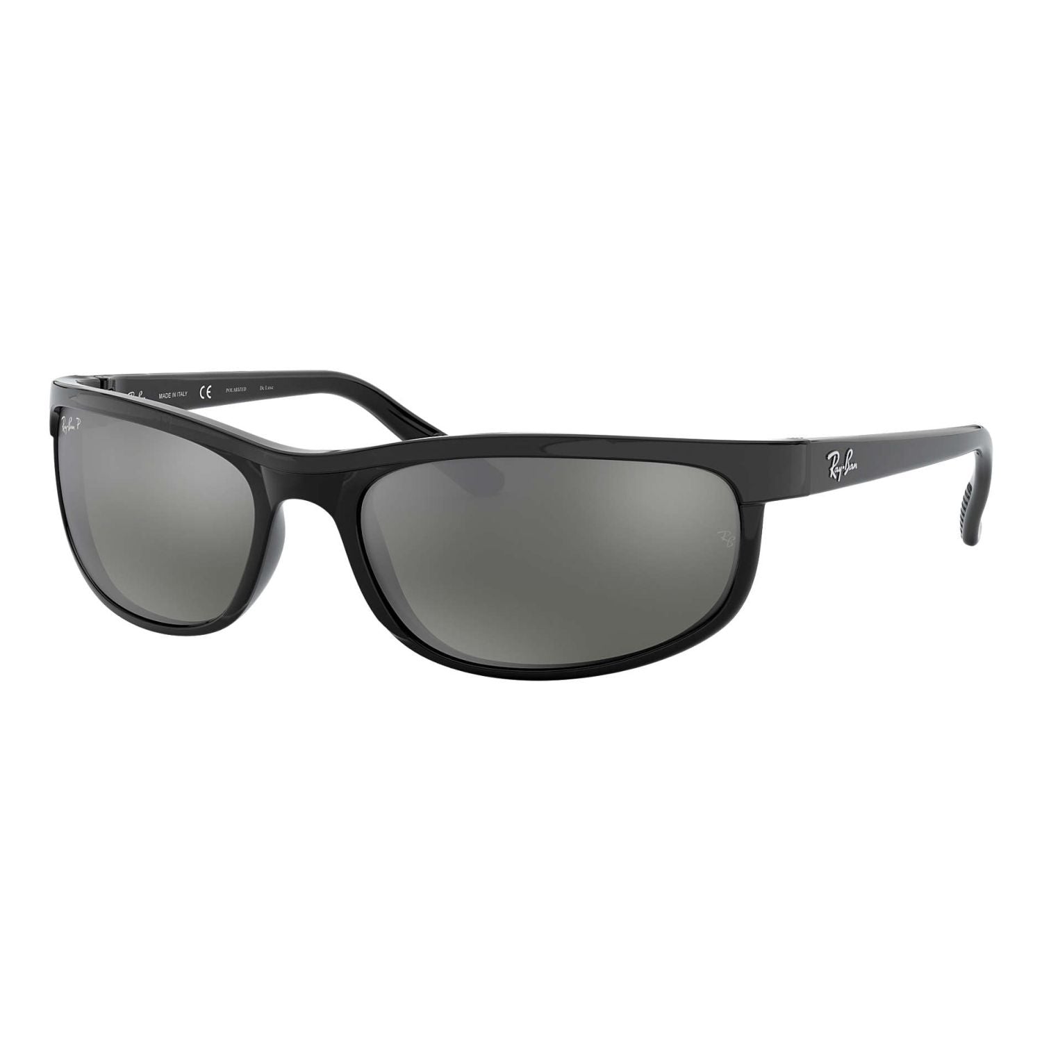 Ray Ban PREDATOR 2 RB2027 Grey Black Unisex Polarized Sunglasses