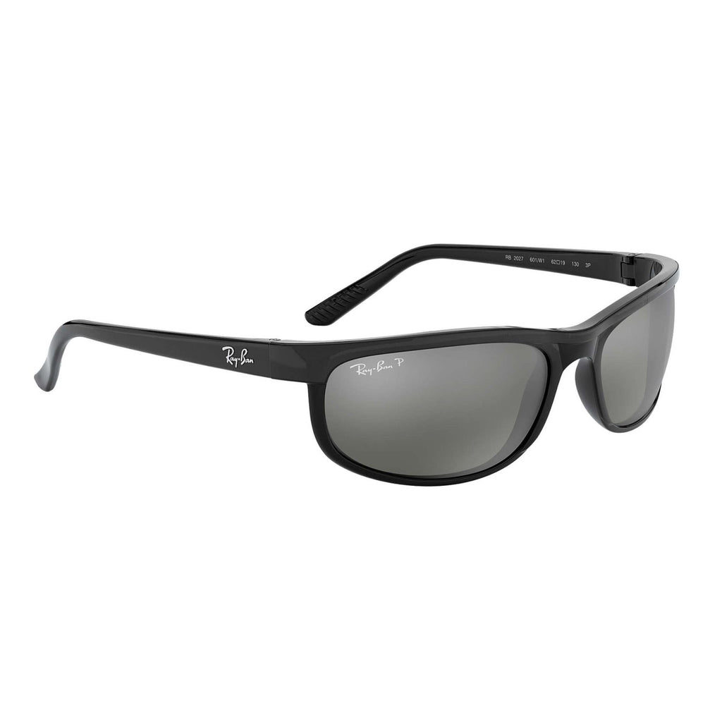 Ray Ban PREDATOR 2 RB2027 Grey Black Unisex Polarized Sunglasses