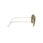 Ray Ban AVIATOR LARGE METAL RB3025 Gold Unisex Polarized Sunglasses