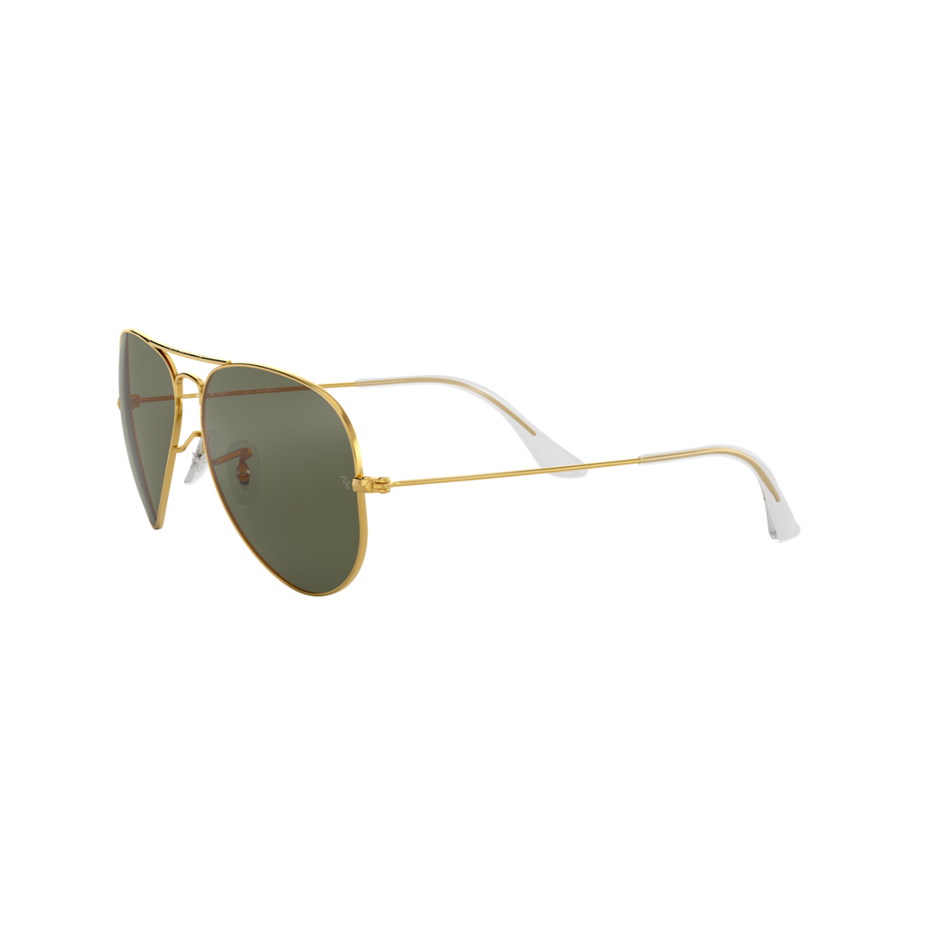 Ray Ban AVIATOR LARGE METAL RB3025 Gold Unisex Polarized Sunglasses