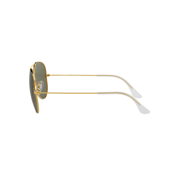 Ray Ban AVIATOR LARGE METAL RB3025 Gold Unisex Polarized Sunglasses