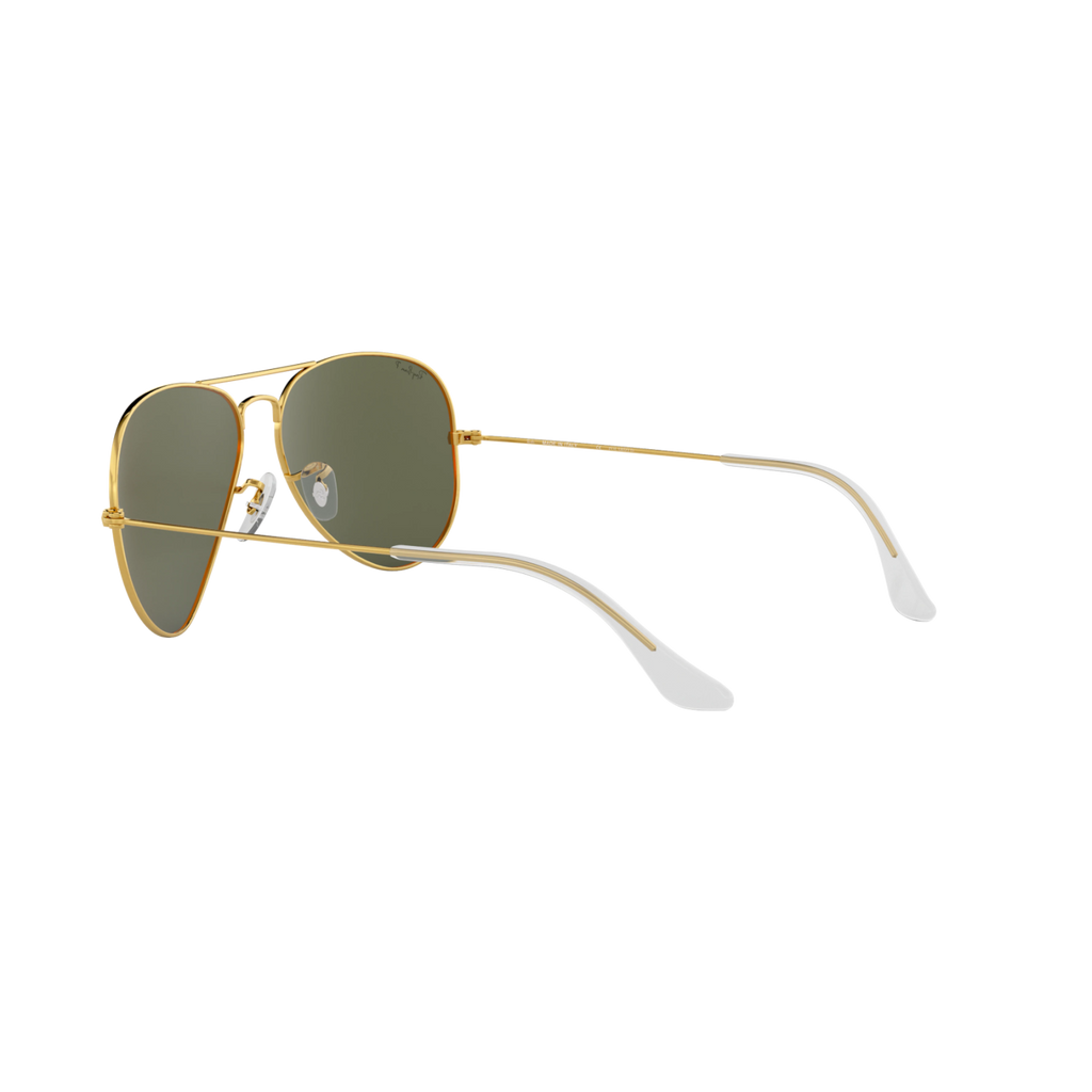 Ray Ban AVIATOR LARGE METAL RB3025 Gold Unisex Polarized Sunglasses