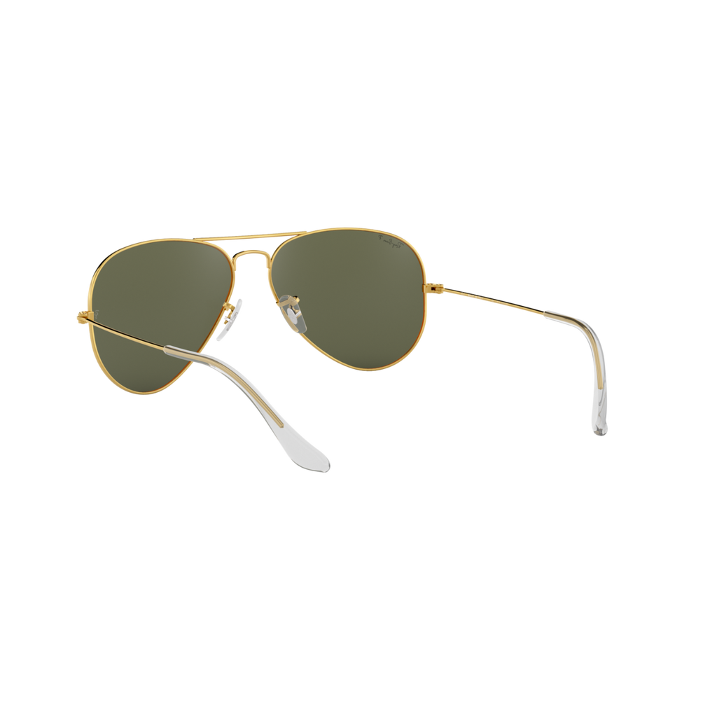 Ray Ban AVIATOR LARGE METAL RB3025 Gold Unisex Polarized Sunglasses