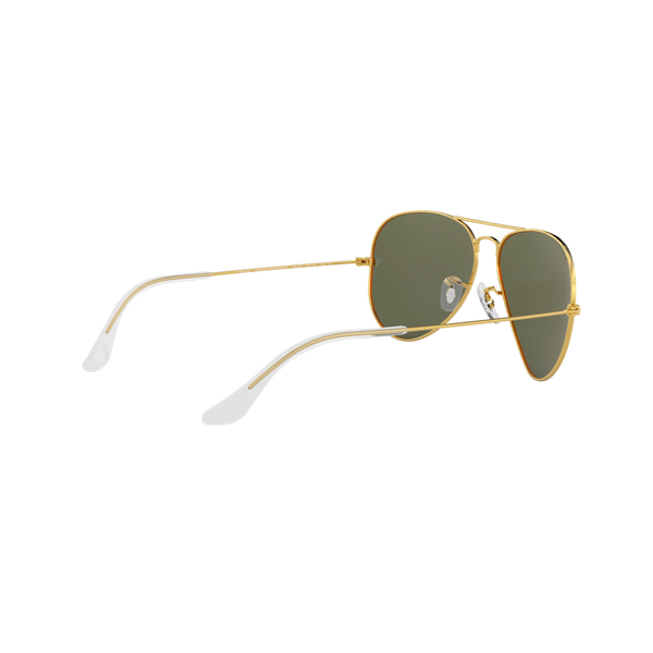 Ray Ban AVIATOR LARGE METAL RB3025 Gold Unisex Polarized Sunglasses