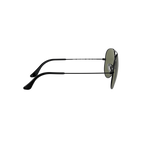 Ray Ban AVIATOR LARGE METAL RB3025 Black Unisex Polarized Sunglasses