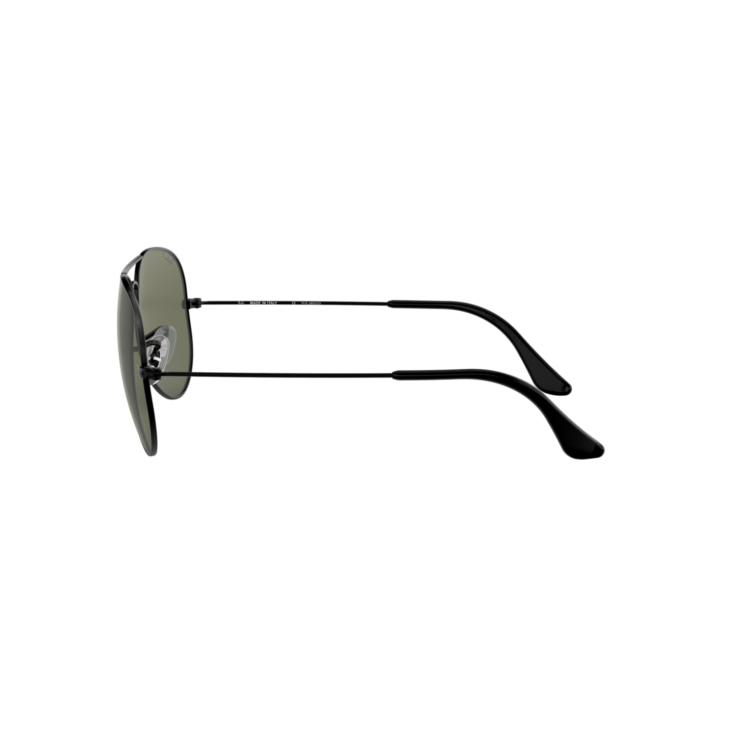Ray Ban AVIATOR LARGE METAL RB3025 Black Unisex Polarized Sunglasses