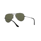 Ray Ban AVIATOR LARGE METAL RB3025 Black Unisex Polarized Sunglasses