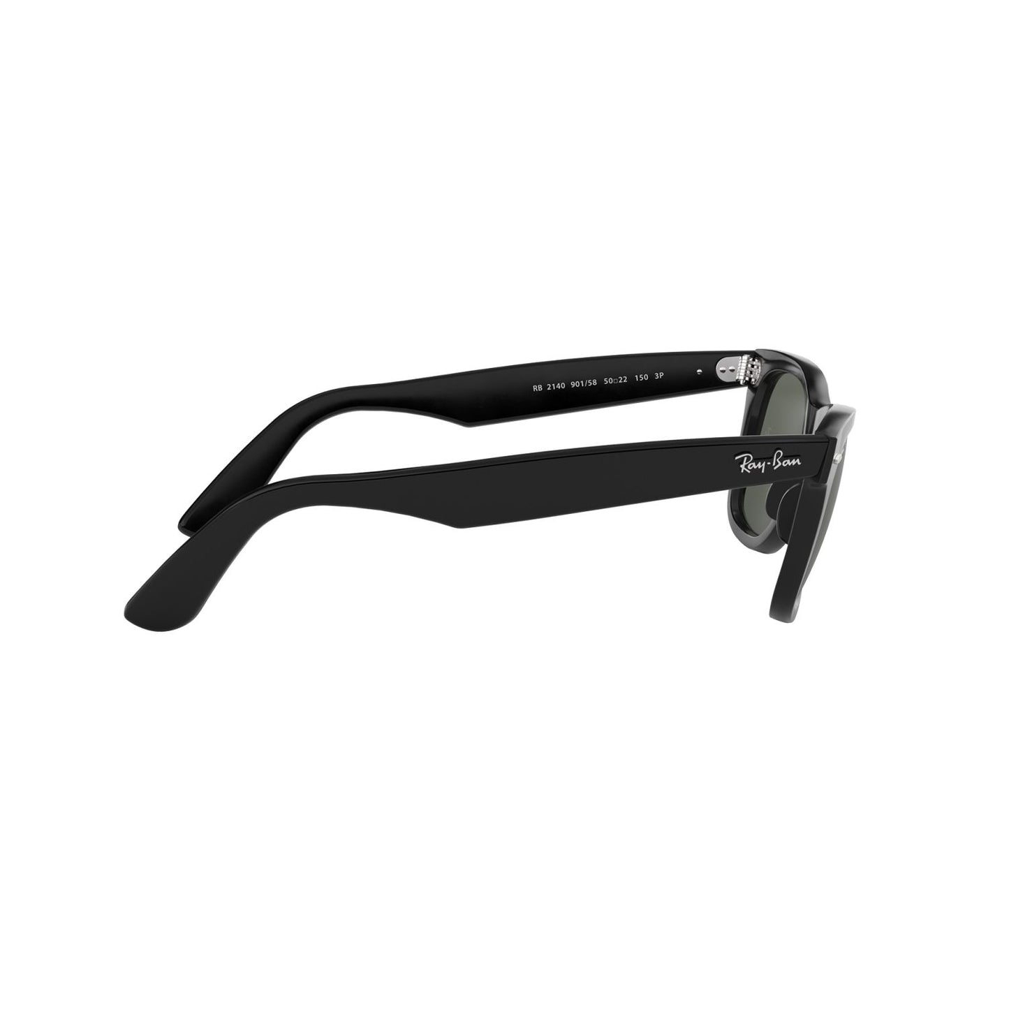 Ray Ban WAYFARER RB2140 Black Unisex Polarized Sunglasses