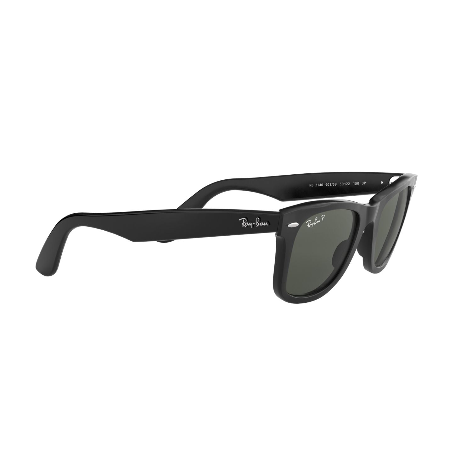 Ray Ban WAYFARER RB2140 Black Unisex Polarized Sunglasses