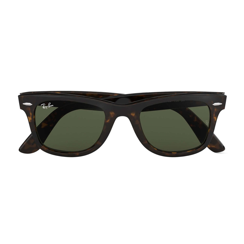 Ray Ban WAYFARER RB2140 Green Havana Unisex Sunglasses