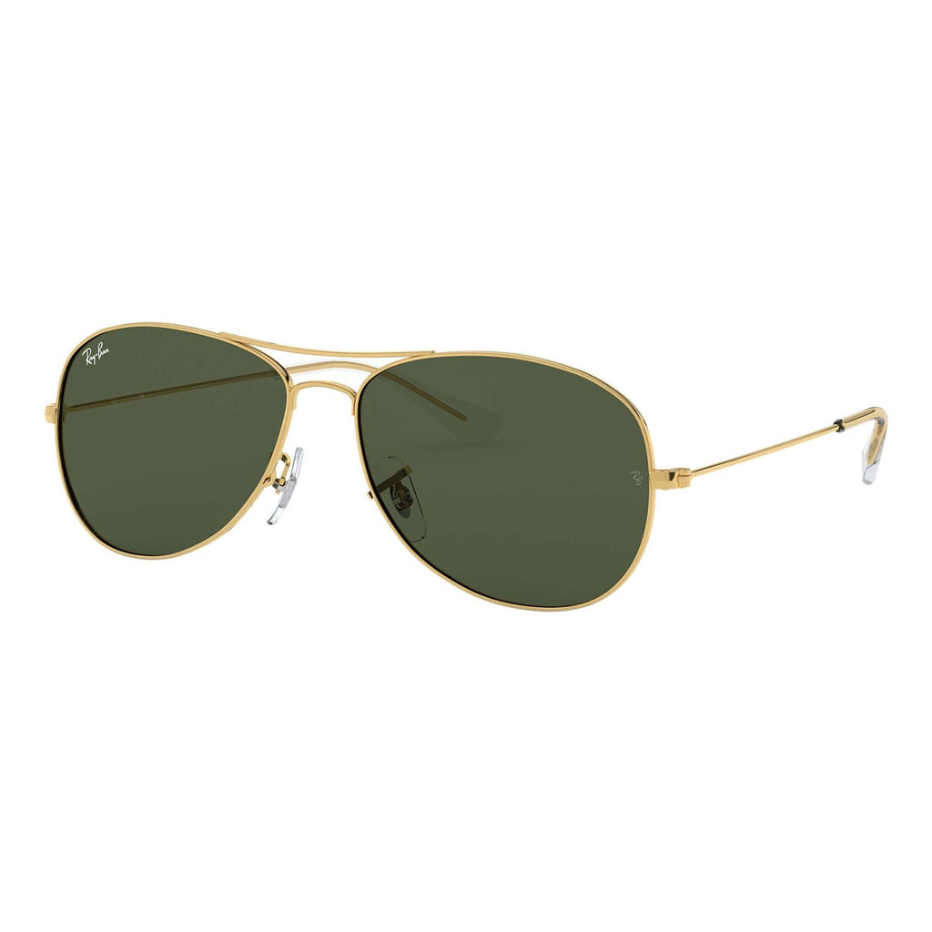Ray Ban COCKPIT RB3362 Green Gold Men's Sunglasses