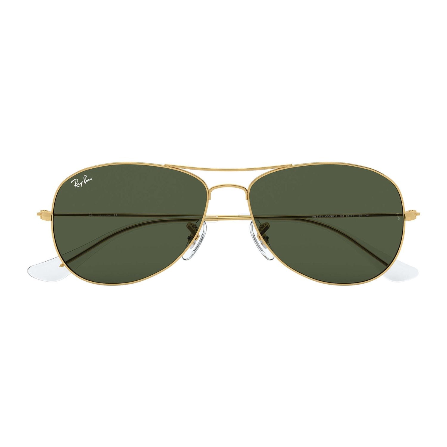 Ray Ban COCKPIT RB3362 Green Gold Men's Sunglasses
