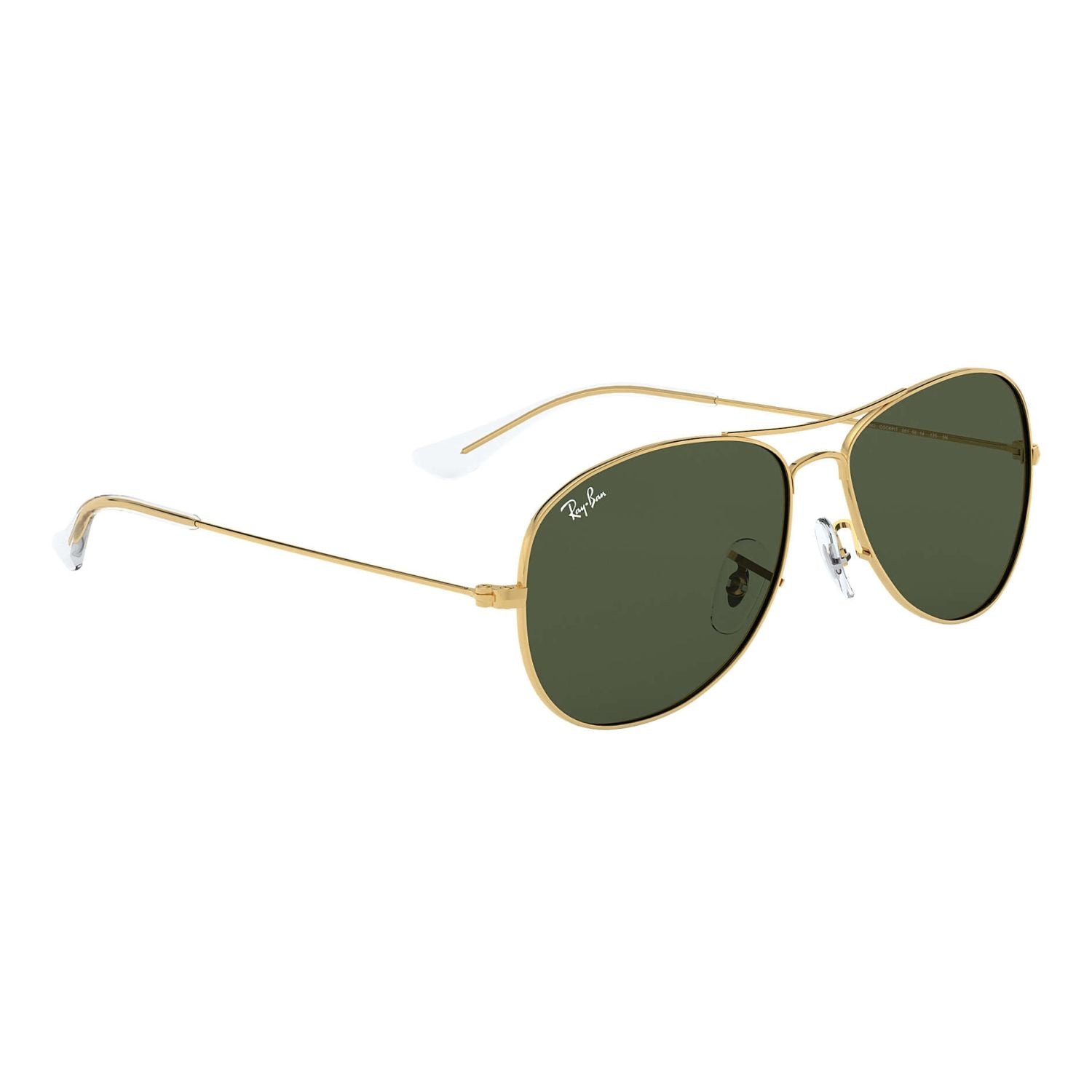 Ray Ban COCKPIT RB3362 Green Gold Men's Sunglasses