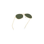 Ray Ban COCKPIT RB3362 Green Gold Men's Sunglasses