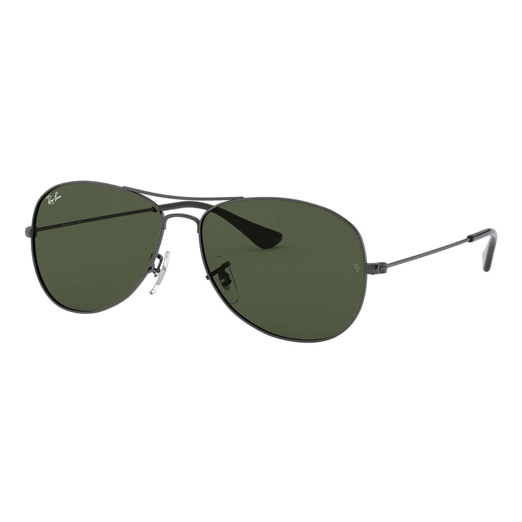 Ray Ban COCKPIT RB3362 Green Silver Men's Sunglasses