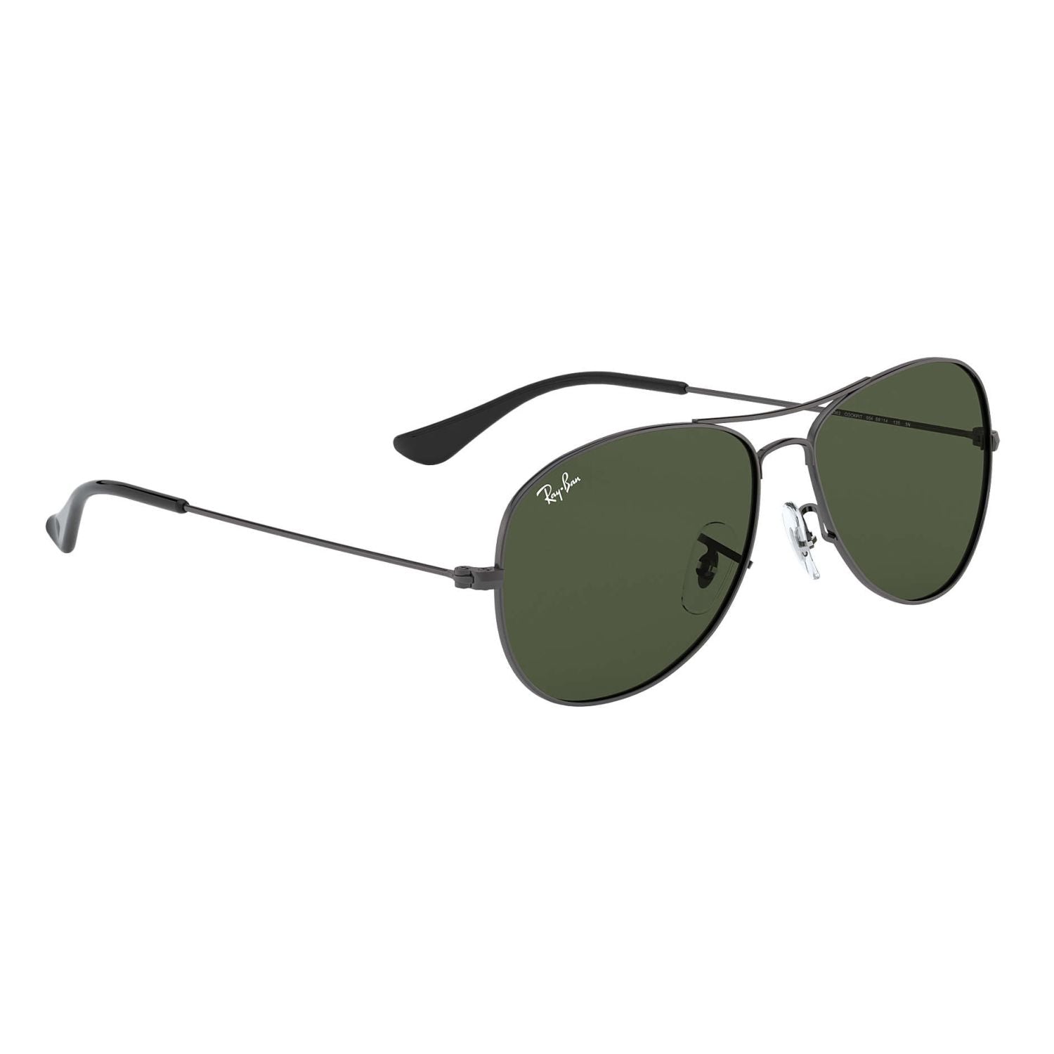 Ray Ban COCKPIT RB3362 Green Silver Men's Sunglasses