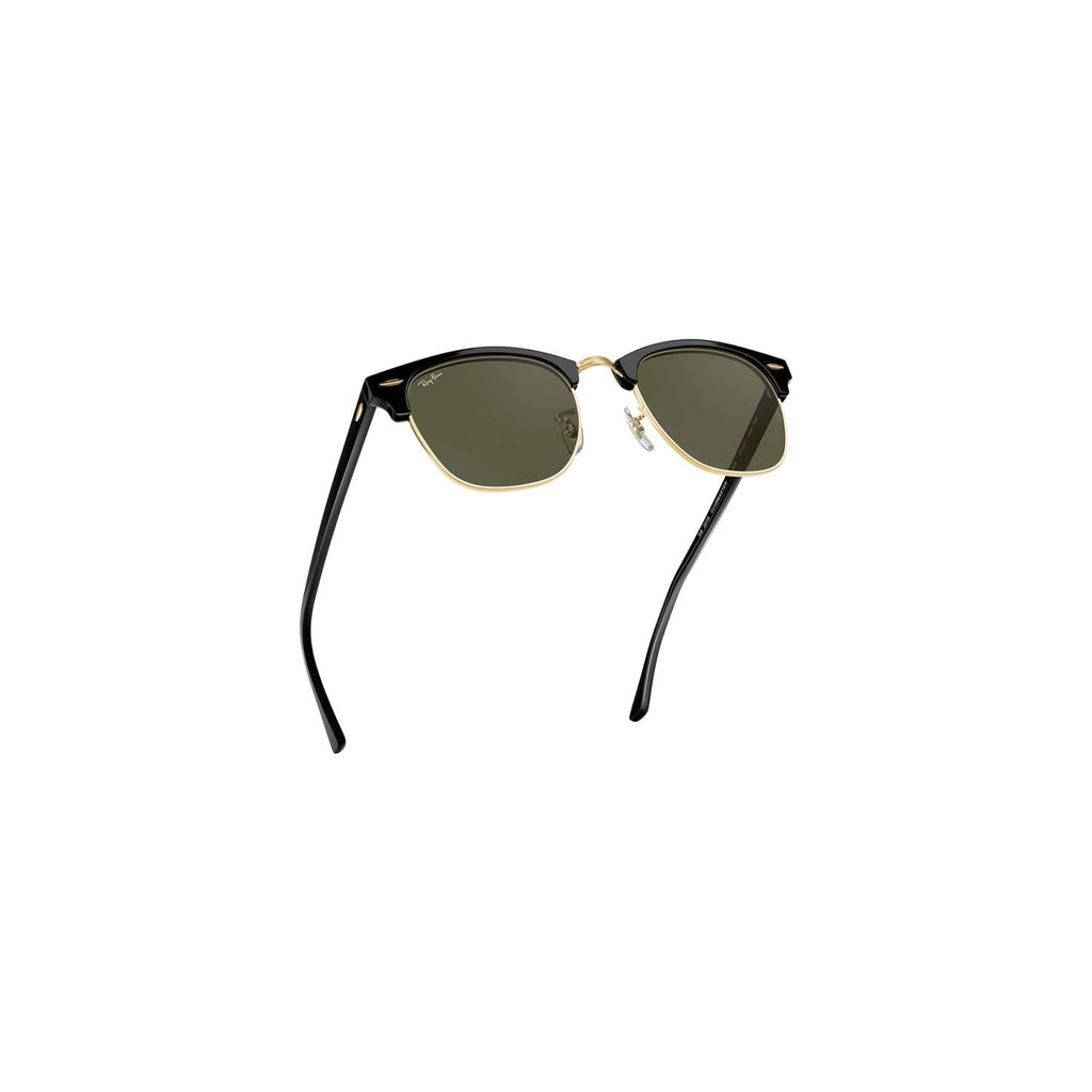 Ray Ban CLUBMASTER RB3016 Green Black Unisex Sunglasses