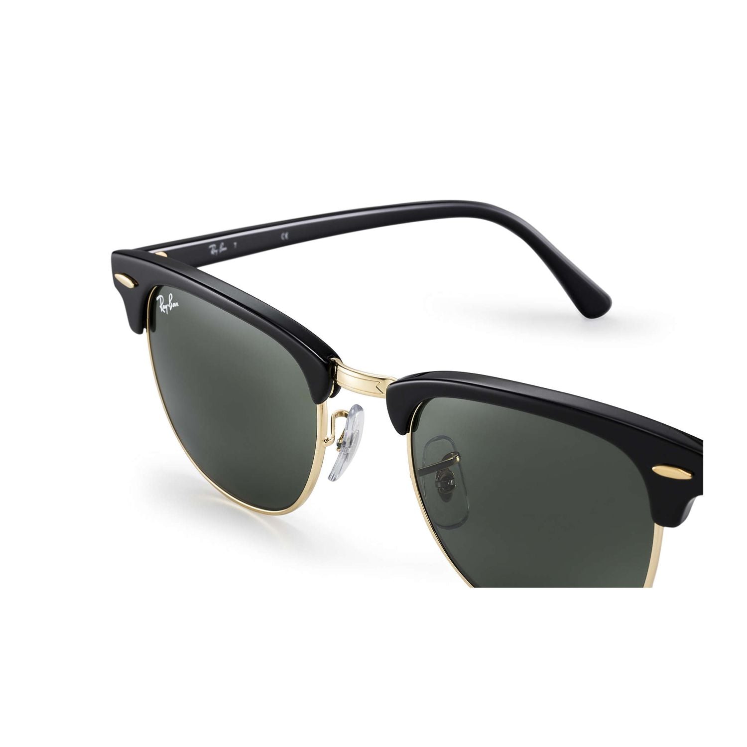 Ray Ban CLUBMASTER RB3016 Green Black Unisex Sunglasses