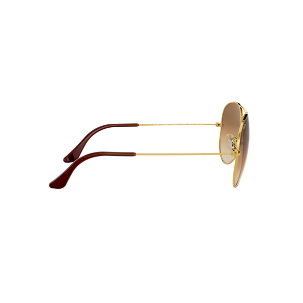 Ray Ban AVIATOR LARGE METAL RB3025 Gold Unisex Sunglasses