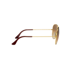 Ray Ban AVIATOR LARGE METAL RB3025 Gold Unisex Sunglasses