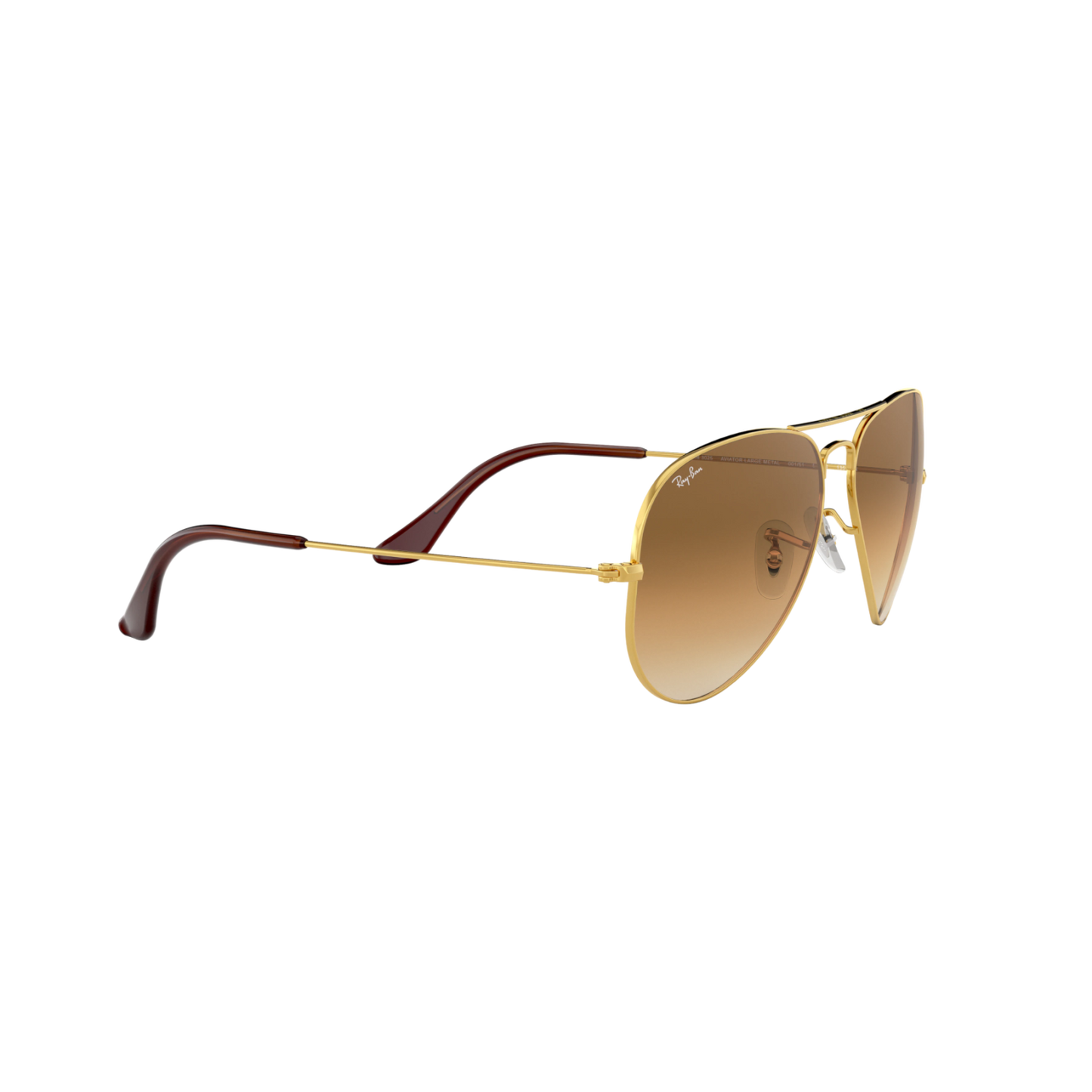 Ray Ban AVIATOR LARGE METAL RB3025 Gold Unisex Sunglasses