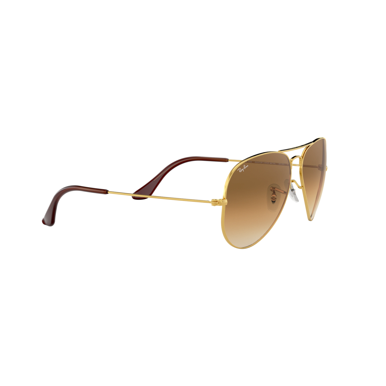 Ray Ban AVIATOR LARGE METAL RB3025 Gold Unisex Sunglasses