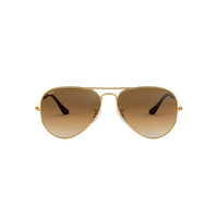Ray Ban AVIATOR LARGE METAL RB3025 Gold Unisex Sunglasses