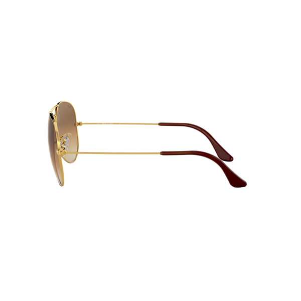 Ray Ban AVIATOR LARGE METAL RB3025 Gold Unisex Sunglasses
