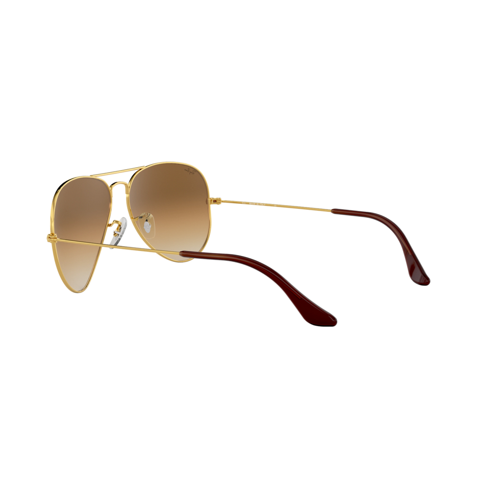 Ray Ban AVIATOR LARGE METAL RB3025 Gold Unisex Sunglasses
