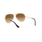 Ray Ban AVIATOR LARGE METAL RB3025 Gold Unisex Sunglasses