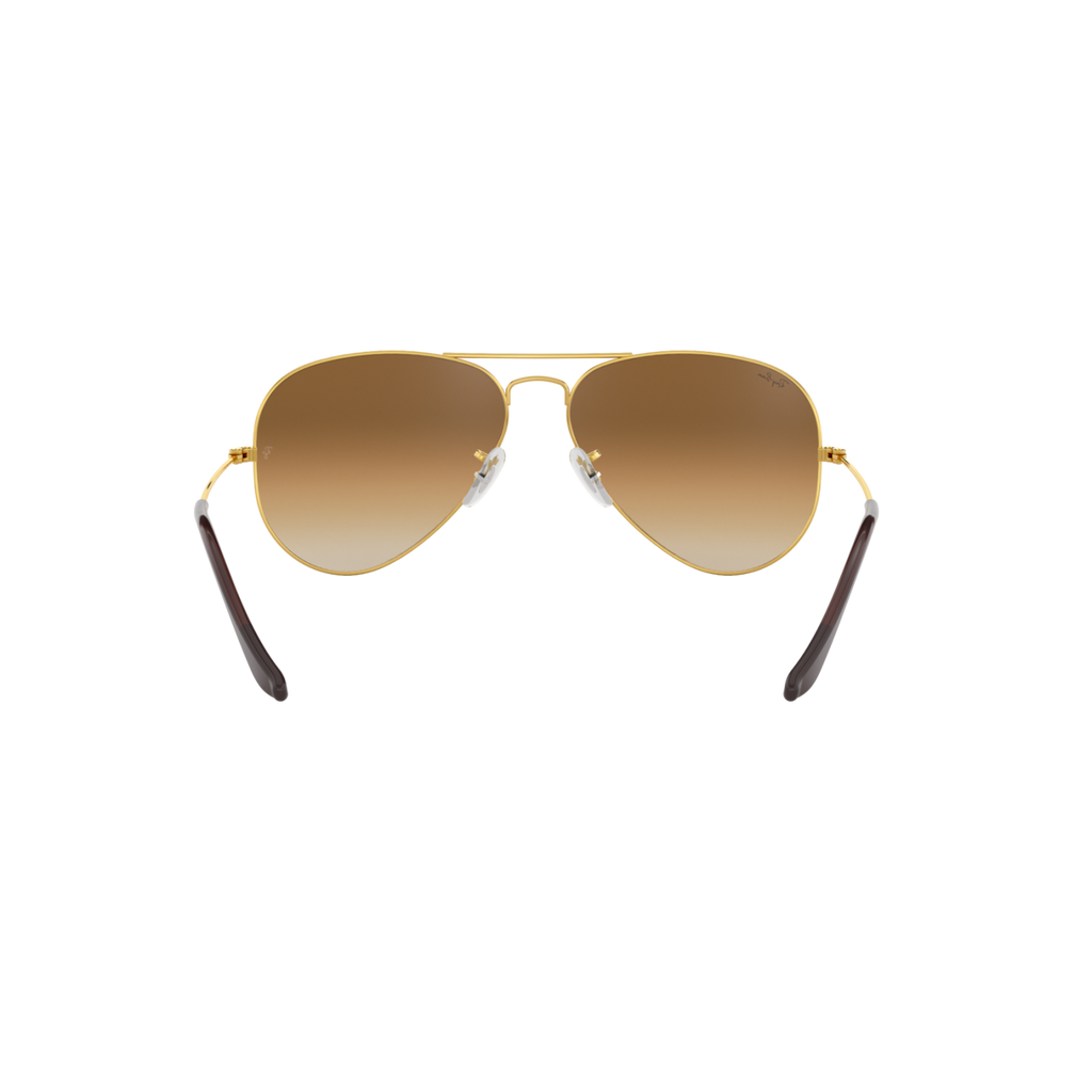 Ray Ban AVIATOR LARGE METAL RB3025 Gold Unisex Sunglasses