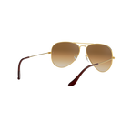 Ray Ban AVIATOR LARGE METAL RB3025 Gold Unisex Sunglasses